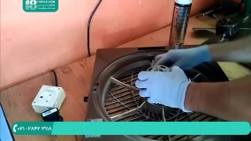 رفع مشکل نچرخیدن تیغه ها هنگام روشن کردن پنکه