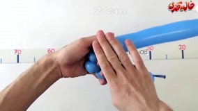 عروسک های بادکنکی - کرگدن (اپلیکیشن خاله قزی)