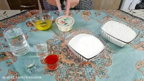 آموزش حلوای زعفرونی سنتی با تمام نکات ریز طلایی (با عمه کتی)