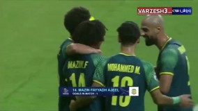 خلاصه بازی استقلال 1 - الشرطه عراق 1