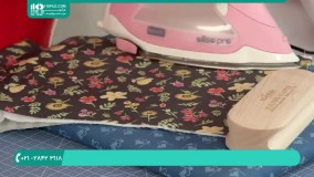 آموزش دوخت محافظ پارچه ای برای قاشق و چنگال