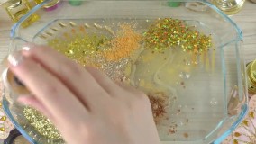 میکس اسلایم طلایی