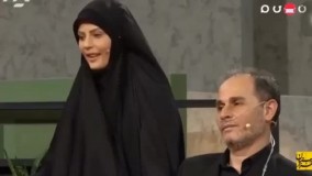 اشکهای سیما تیرانداز برای یک جانباز در برنامه هزار داستان