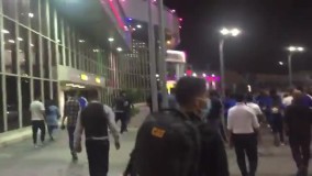 درگیری بازیکنان استقلال با لیدرها