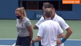 حرکت عجیب نواک جوکوویچ در مسابقات تنیس