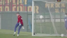 حضور لیونل مسی در تمرینات بارسلونا