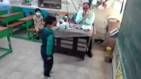 واکنش تنابنده به رقص دانش آموز