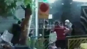 صف شبانه مردم برای خرید دلار در تهران