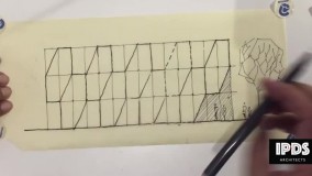 نحوه طراحی دستی نمای سنگی ساختمان