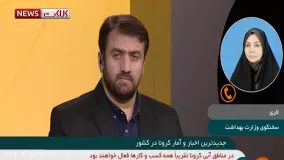 آخرین آمار کرونا ۲۲ دی: ۶۲۰۸ بیمار جدید و فوت ۹۱ نفر در شبانه روز گذشته