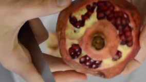 بهترین و سریع ترین روش پوست کندن و برش انار