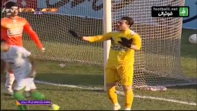 خلاصه بازی سایپا ۲ - ذوب آهن ۱