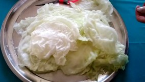 طرز تهیه دلمه کلم پیچ