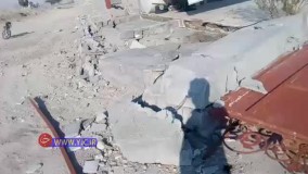 تصاویری از خسارت زلزله در هرمزگان