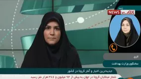 آخرین آمار کرونا در ایران، ۲۷ دی ۹۹: فوت ۹۶ نفر در شبانه روز گذشته