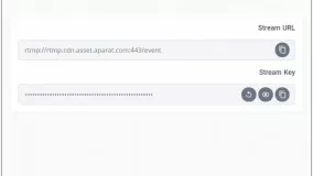 آموزش گذاشتن پخش زنده در آپارات