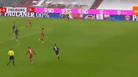 خلاصه بازی بایرن مونیخ ۲ - فرایبورگ ۱