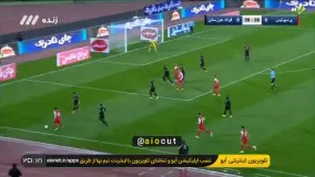 گل اول پرسپولیس به فولاد توسط مهدی عبدی