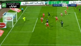 گل اول فولاد به پرسپولیس