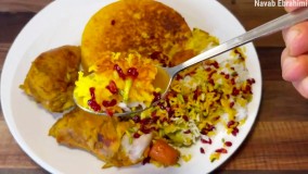 ته ‌چین همایونی و مرغ