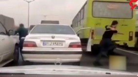 صحنه‌ های واقعی تعقیب و گریز پلیس با مجرمان