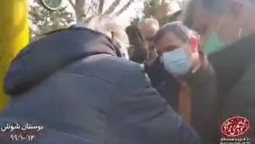 حضور احمدی نژاد در بوستان شوش تهران