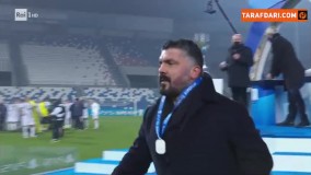 جشن قهرمانی یوونتوس در سوپرجام ایتالیا