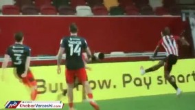 گل برنتفورد به لوتون تاون توسط قدوس