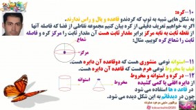 تدریس درس اول از فصل ششم ریاضی هفتم حجم های هندسی