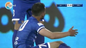 خلاصه بازی استقلال ۰ - سایپا ۱