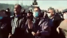 مراسم خاکسپاری مرحوم ابراهیم اثباتی همسر نسیم ادبی