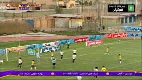 خلاصه بازی صنعت‌نفت آبادان ۱ - سپاهان ۲