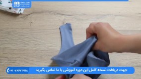 شیوه دوخت کلاه نوزادی همراه با الگو