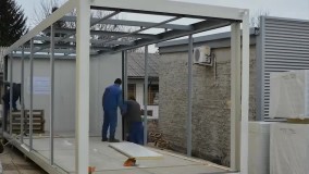 شاسی کشی، نصب و اجرای انواع کانکس