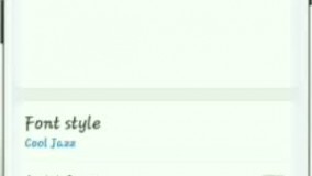 آموزش تغییر فونت گوشی