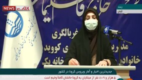 آخرین آمار کرونا ۱۷ دی: ۶۲۸۳ بیمار جدید و فوت ۸۲ نفر در شبانه روز گذشته