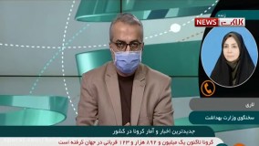 آخرین آمار کرونا ۱۸ دی: ۶۳۶۰ بیمار جدید و فوت ۱۰۳ نفر در شبانه روز گذشته