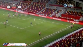 گل اول برنتفورد روی پاس گل قدوس