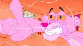 ماجراهای خنده دار پلنگ صورتی با داستان کنترل جادویی