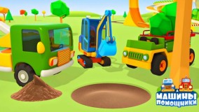 برنامه کودک کامیون کوچولو _ با داستان ماشین بالابر