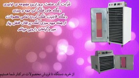 دستگاه خشک کن میوه ، سیب ، خرما ، سبزیجات و گیاهان دارویی 09198002868