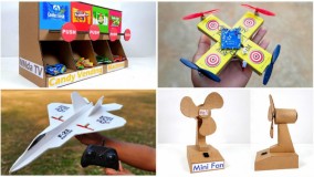 آموزش ساخت 4 کاردستی فوق العاده و کاربردی