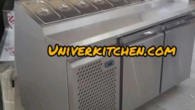 تاپینگ فست فودی زیر یخچال صنایع اونیور