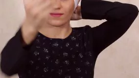 آموزش بستن شال به سبک عربی