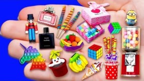 آموزش ساخت 25 وسیله مینیاتوری باربی