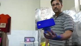 دستگاه مخمل پاش سپهر