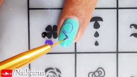 آموزش طراحی ناخن با طرح های خوشگل