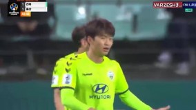 خلاصه بازی چونبوک موتورز 2 - اولسان 3