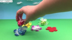 آموزش زبان فارسی و انگلیسی-آموزش الفبای فارسی اول-آموزش رنگ ها با زنبورها