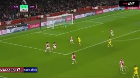 خلاصه بازی آرسنال ۲ - کریستال پالاس ۲